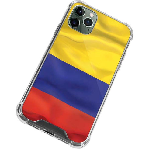 Colombia Flag iPhone 12 Pro Clear Case